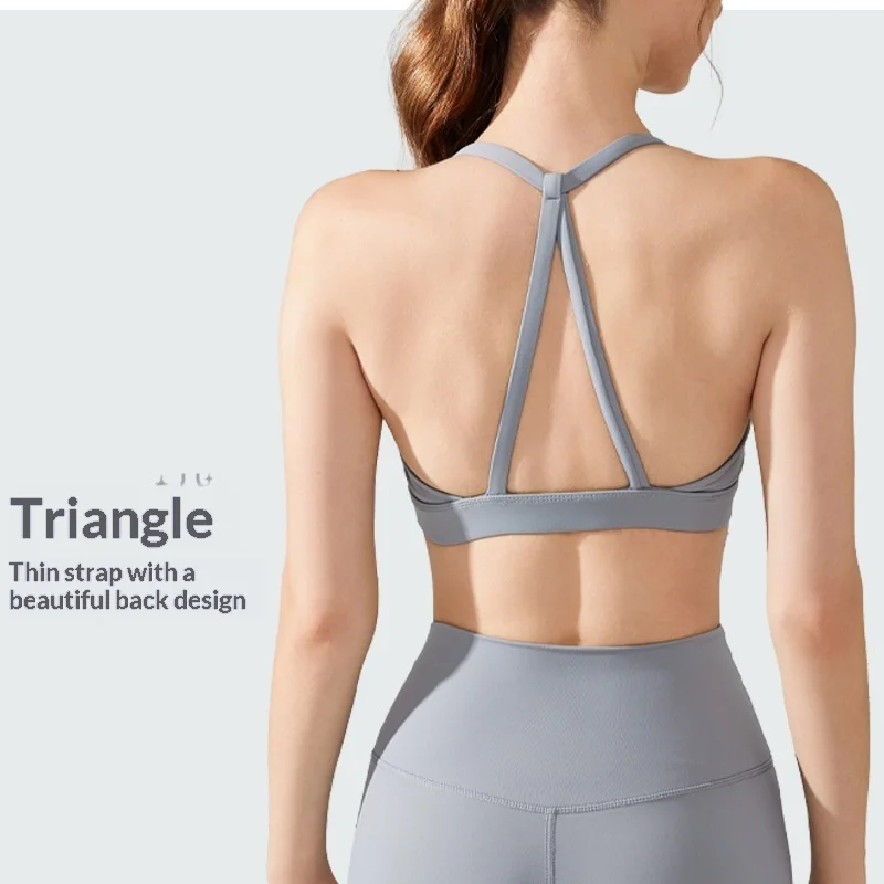 Women's Sports Bra, Shockproof and Anti Sagging Yoga Vest, Quick Drying and Beautiful Back Running Fitness Bra