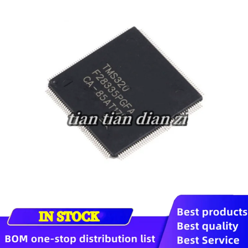 1pcs/lot TMS320F28335PGFA  TMS320F28335  QFP ic chips  IC CHIPS IN STOCK