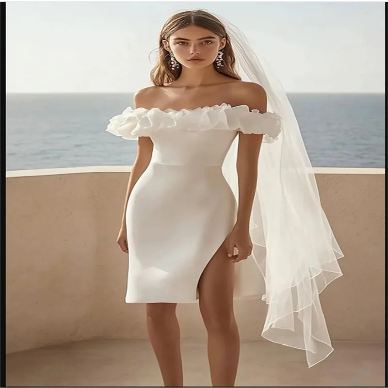 

Luxury Short Wedding Dresses 2025 Vestidos de Noviaفساتين حفلات الزفاف | Bridal Gowns Amanda Novias Official Pl