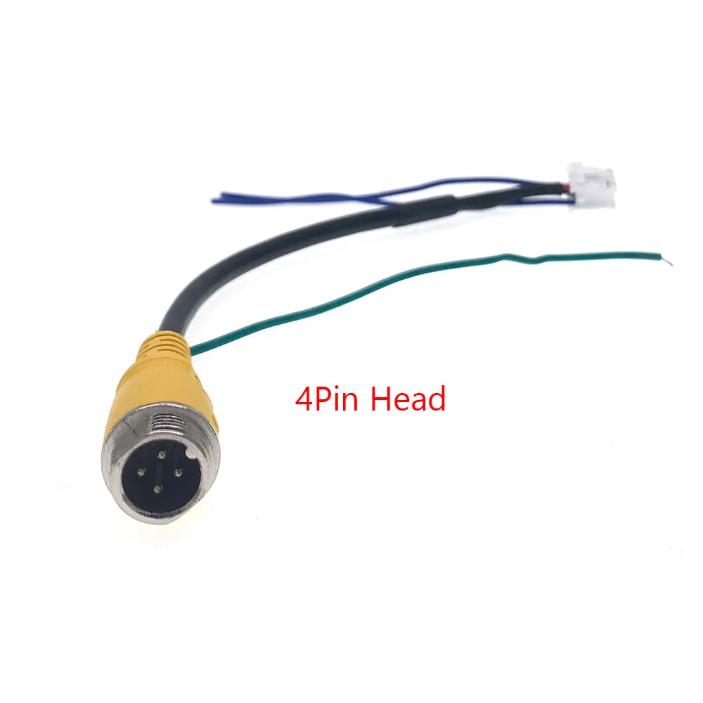 10 16 Pin Universal Car stereo Radio Camera Backup View 4 Pin Aviation Out Power Wire Harness Adapter Cable for Android Truck