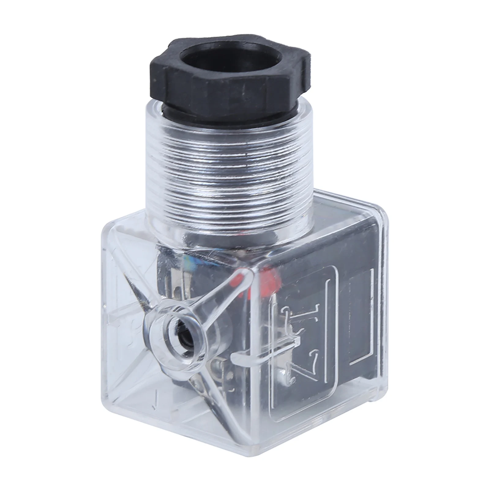 Solenoid Coil Plug Hydraulic Valve Transparent Voltage Universal Accessories DC24 Solenoid Valve Solenoid Valve Accessories