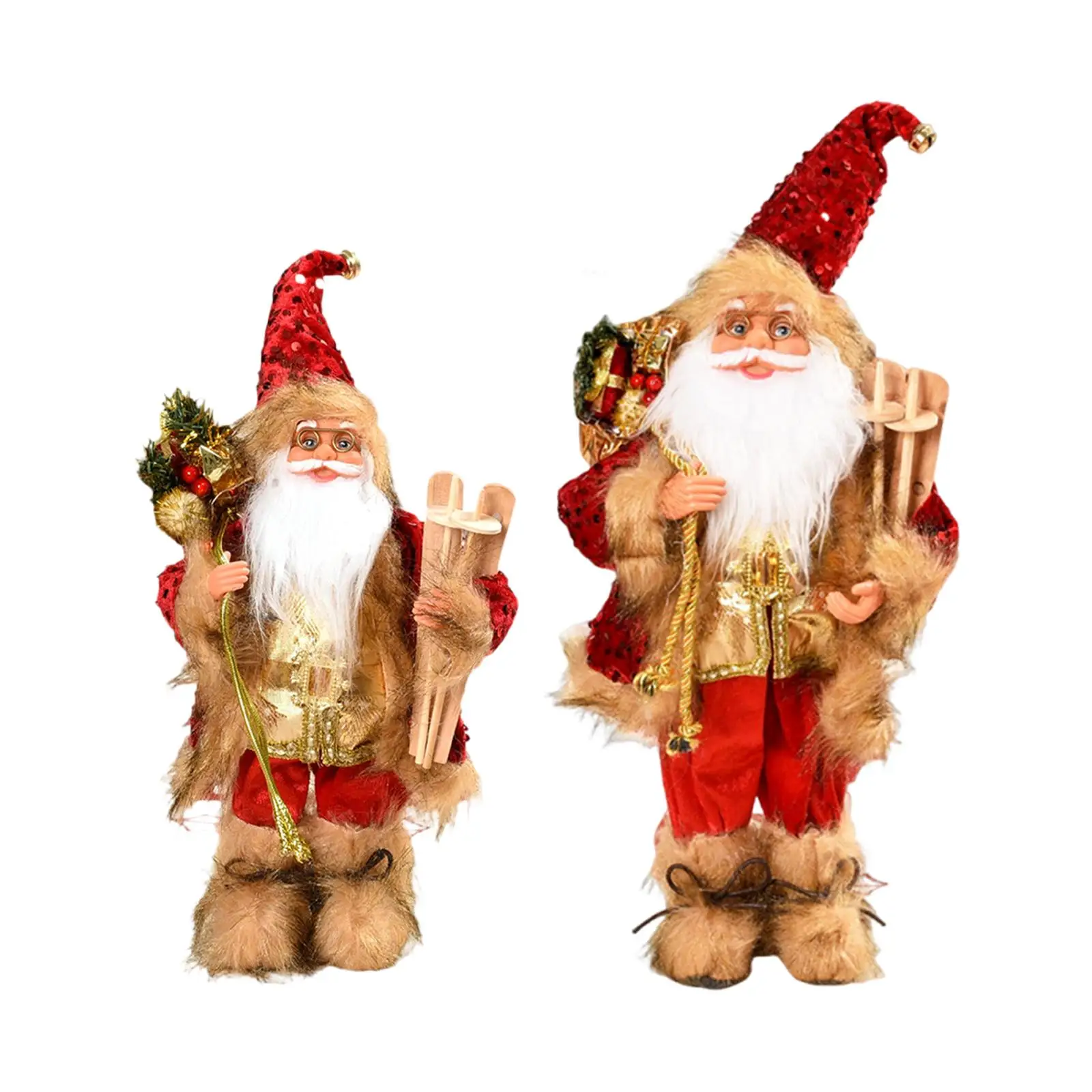 Christmas Santa Doll Xmas Decoration for Festival Holiday New Year