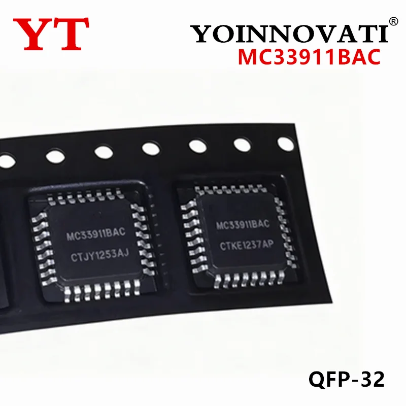 5PCS-20PCS MC33911BAC SC33911BAC QFP-32