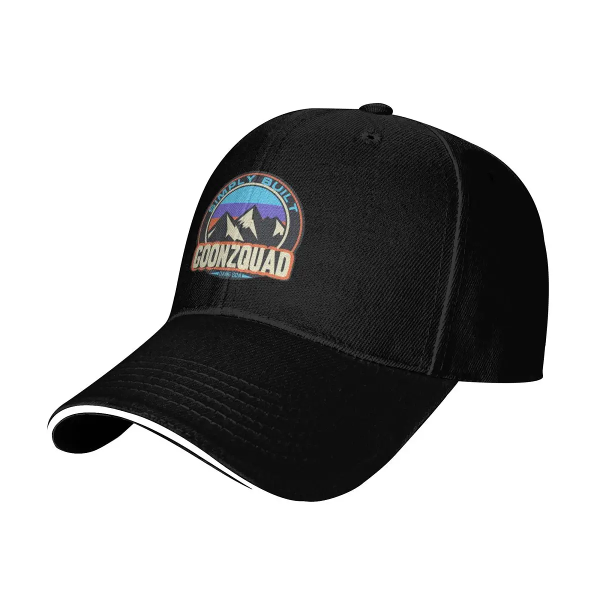 goonzquad simply built Baseball Cap Outdoor Golf Running Hiking Summer Beach Travel Streetwear Hip Hop Trendy