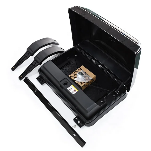 High Quality Vehicle Outer Storage Trunk External Side-mounted Gear Carrier for Land Rover Defender 2024 Side Bag Black White