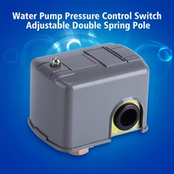 1PC Water Pressure Switch 40-60PSI 110V-230V Efficient Pump Controller Equipment Accessories Adjustable Double Spring Pole
