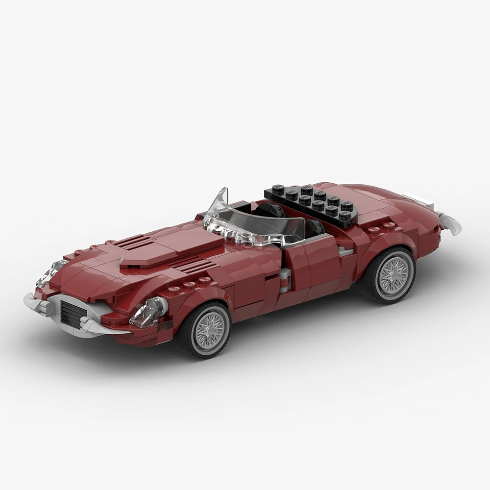 

New MOC Speed ​​Series 1961 Classic Convertible Model Building Blocks DIY Modular Assembly Children's Toy Boy's Birthday Gift