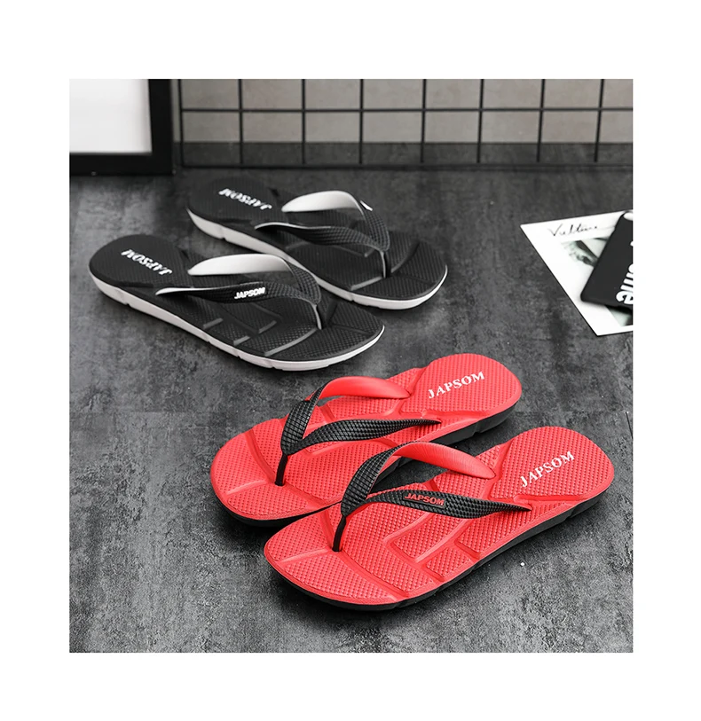 Große Größe 50 Herren Mode Massage Flip-Flops Innen-/Außenbereich Sandalen Strand Flip-Flop Herren Slides Sommer Rutschfeste Herren Duschpantoffeln – Detail 10