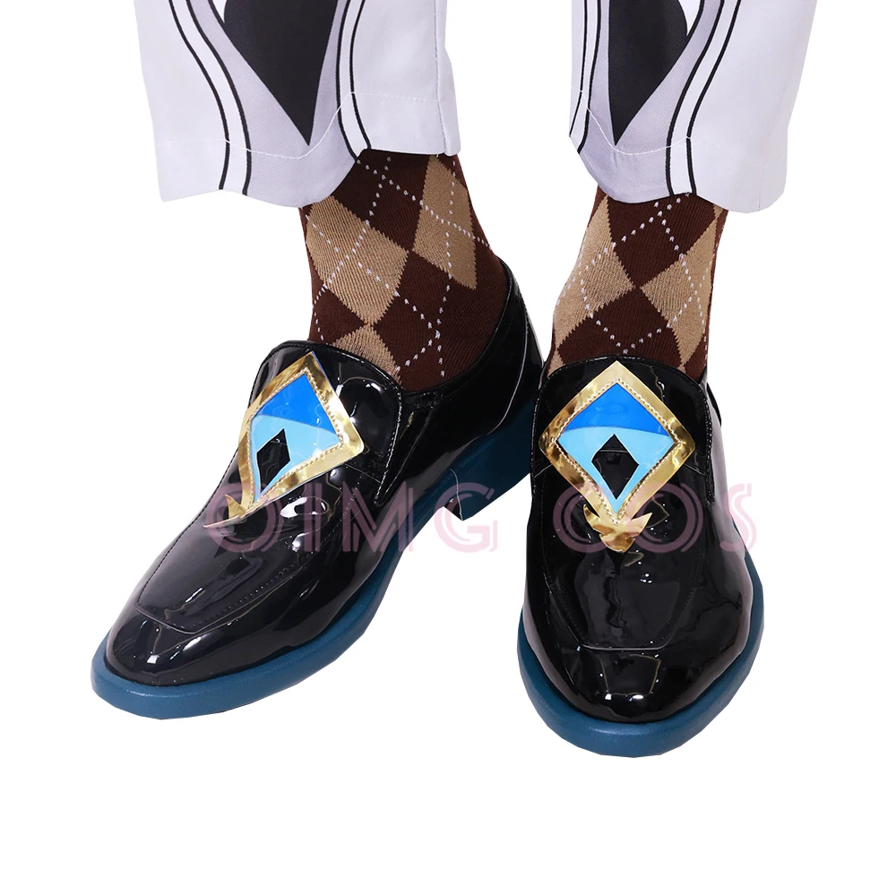 Honkai-Star Rail Aventurine Cosplay Chaussures pour Hommes, Anime, Style Chinois, Halloween, Jeu