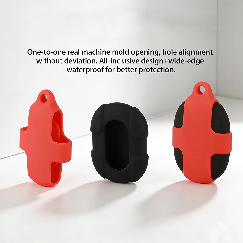 

Waterproof Case for Xiaomi Tag Tracker 360 Snug Fit 2 0mm Thick Hanging Loop for Pet Collar Bag Keychain Anti Loss Washable Skin