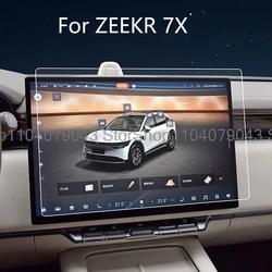 Tempered Glass screen Protector For ZEEKR 7X 2024 2025 car gps Navigation TouchScreen anti-scratch Accessories