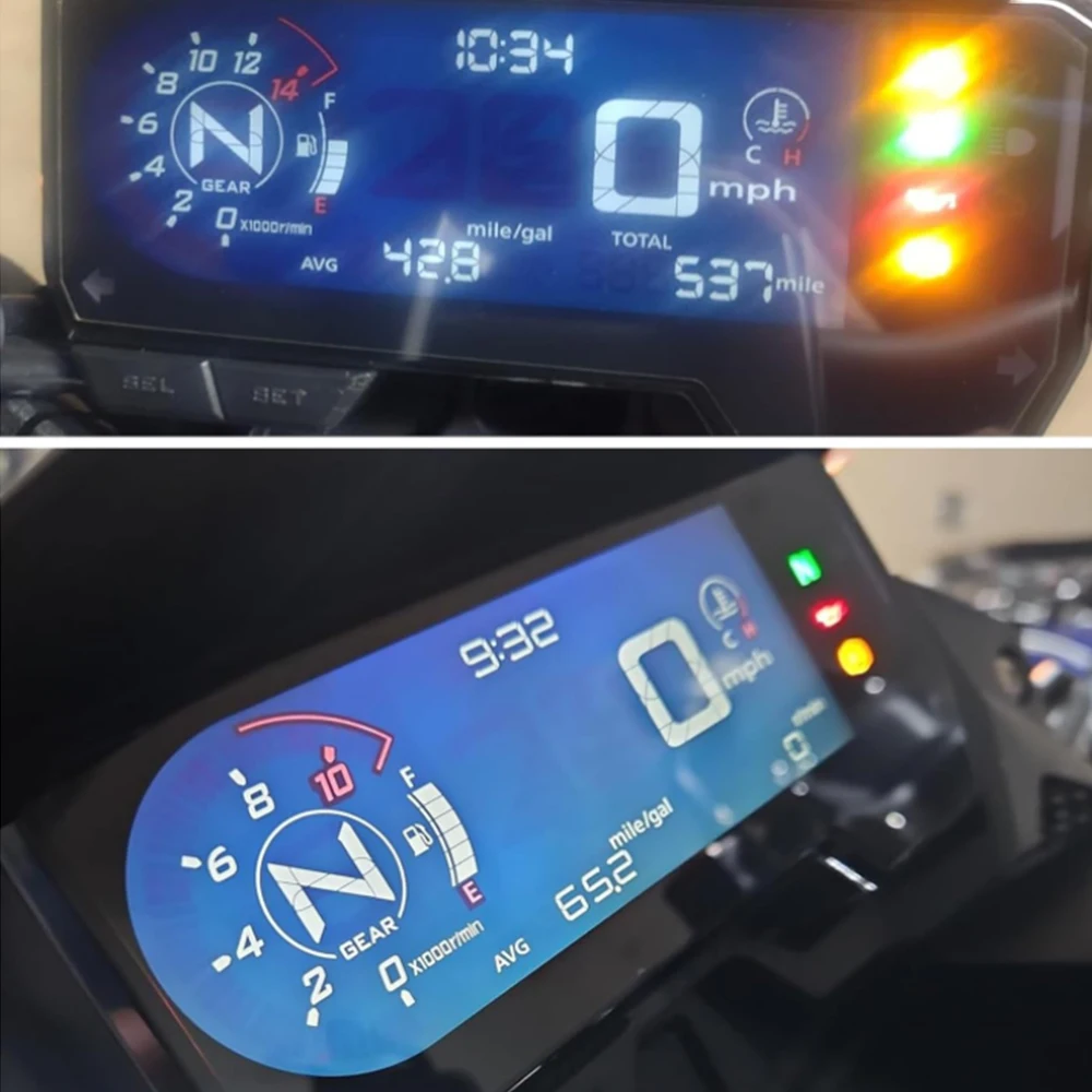 For Honda CBR650R CB650R CB500F CB500R CB500X Motorcycle Instrument Cluster Scratch Protection Panel Film Screen Protector