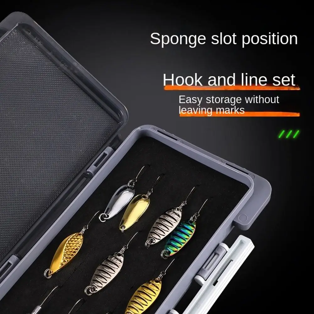Raum Trennung Haken Köder Lagerung Box Multi Region Fall Angelgerät Boxen Multifunktions Wasserdichte Angeln Köder Tackle