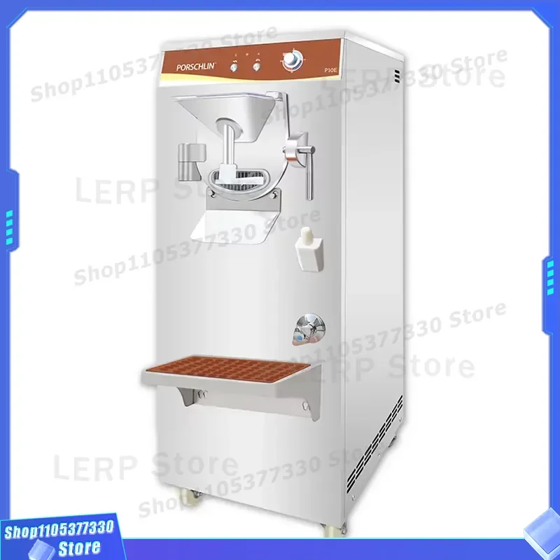 Italian Stainless Steel Mini Ice Cream Machine Hard Ice Cream Maker Batch Freezer for Home Use Commercial Grade Porschlin