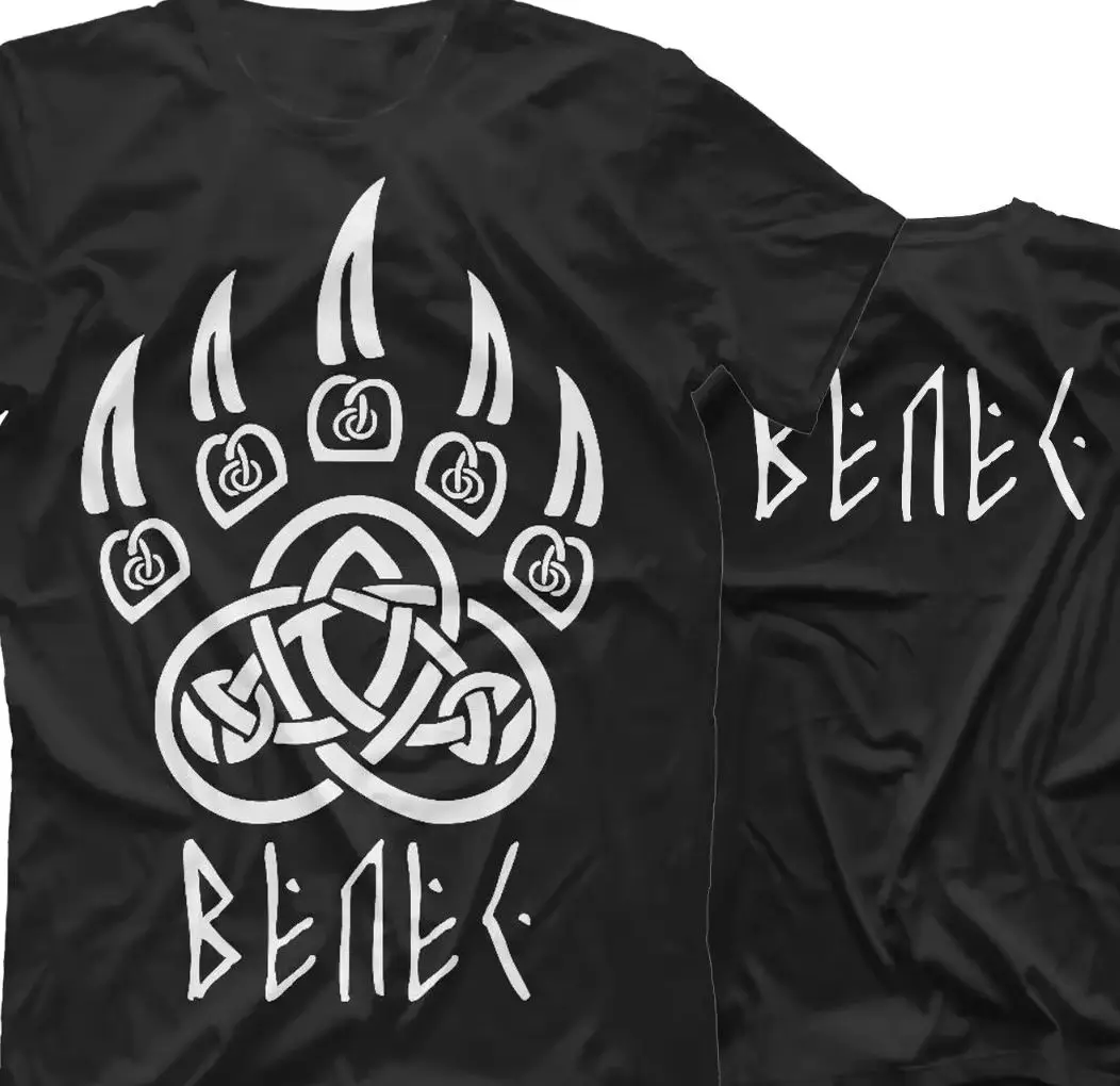 

Russia Slavs Beressa Veles' Seal Men T-Shirt Summer Cotton Short Sleeve O-Neck Mens T Shirt