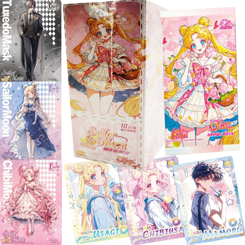 Anime Collection Cards Japanese Comic Magical Girls Rococo Style Fairy Tale Princess Tea Party Cards Children Toys Hobbies Gifts