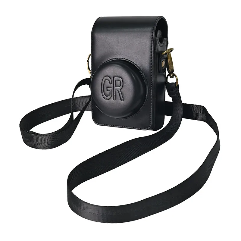 Funda para cámara GR2 GR3, Funda de cuero PU, piel para cámara Ricoh GR2 GR3 GR3X GRII GRIII