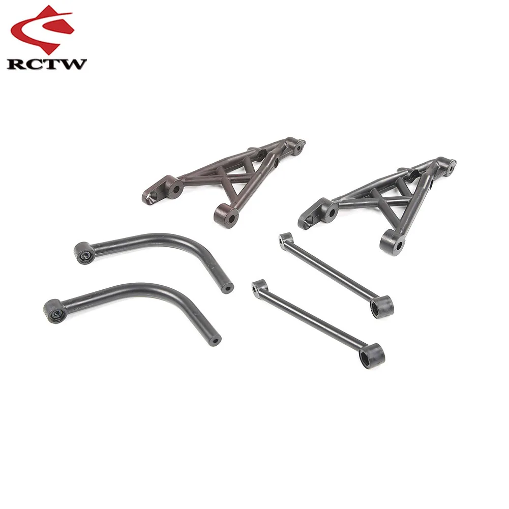 Vorne oder Hinten Hub Carrier/Schock Turm/Suspension Arm Kit für 1/5 HPI ROFUN BAHA ROVAN BAJA KM 5T 5B 5SC RC AUTO SPIELZEUG TEILE