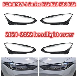 For BMW 4 Series F32 F33 F36 F82 2021 2022 Car Headlight Shell Headlamp Cover Lens Shell