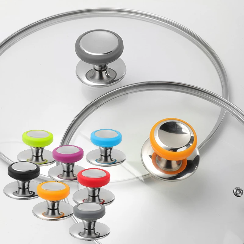 Kitchen Tools Replaceable Universal Pot Lid Handle Anti-Scalding Pot Lid Handle Pots Lid Head Knob Cap Kitchen Accessories 1Pc