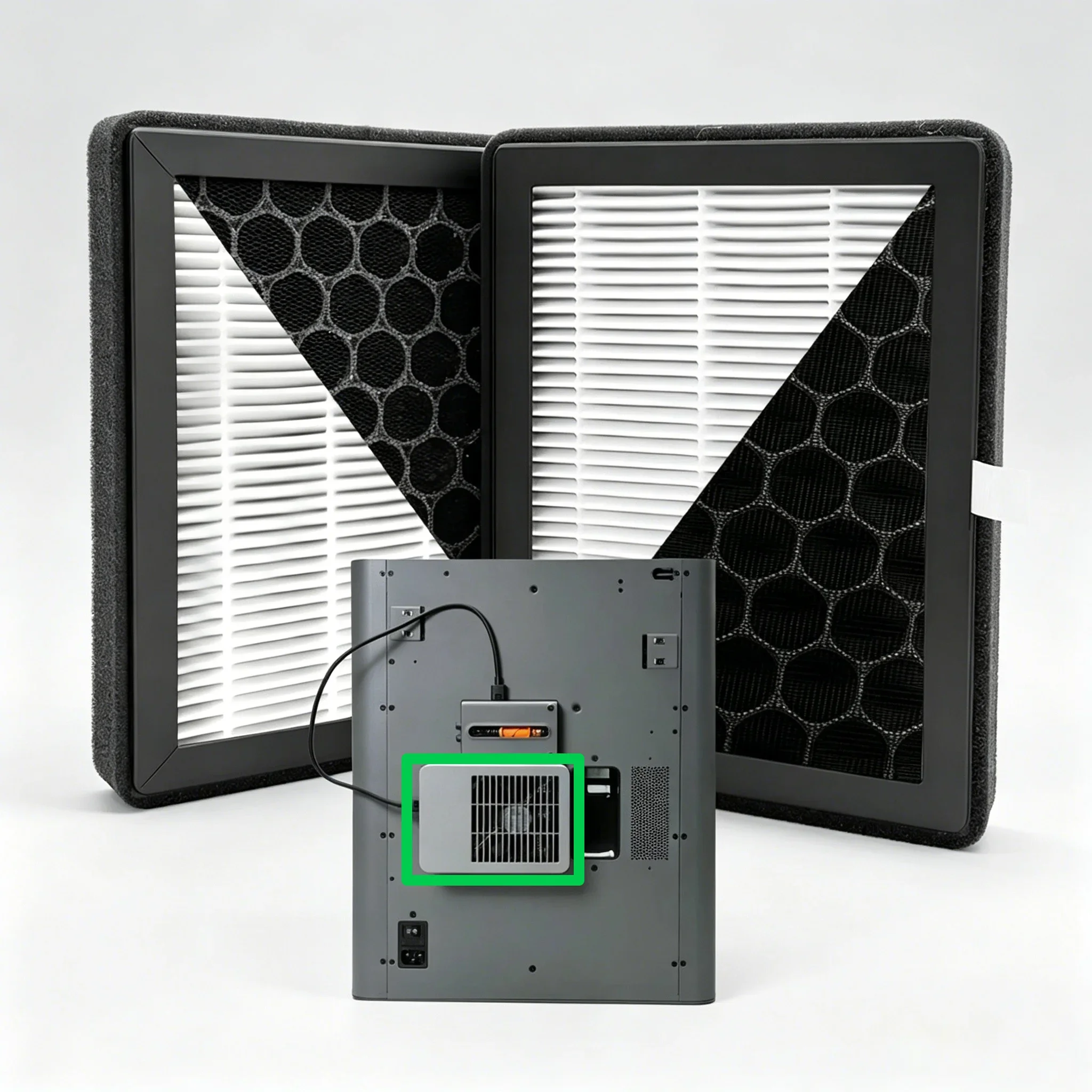 Original / Air Filter for Bambu Lab P2S External Exhaust Fan 3D Printer Parts