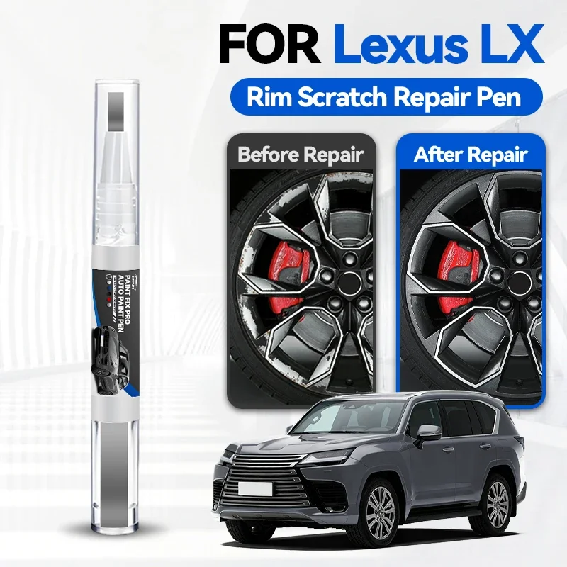

Карандаш для ремонта лакокрасочного покрытия автомобиля Lexus LX, средство для удаления царапин, аксессуары для авто, серый 1K2, белый 082, 083, 077, синий