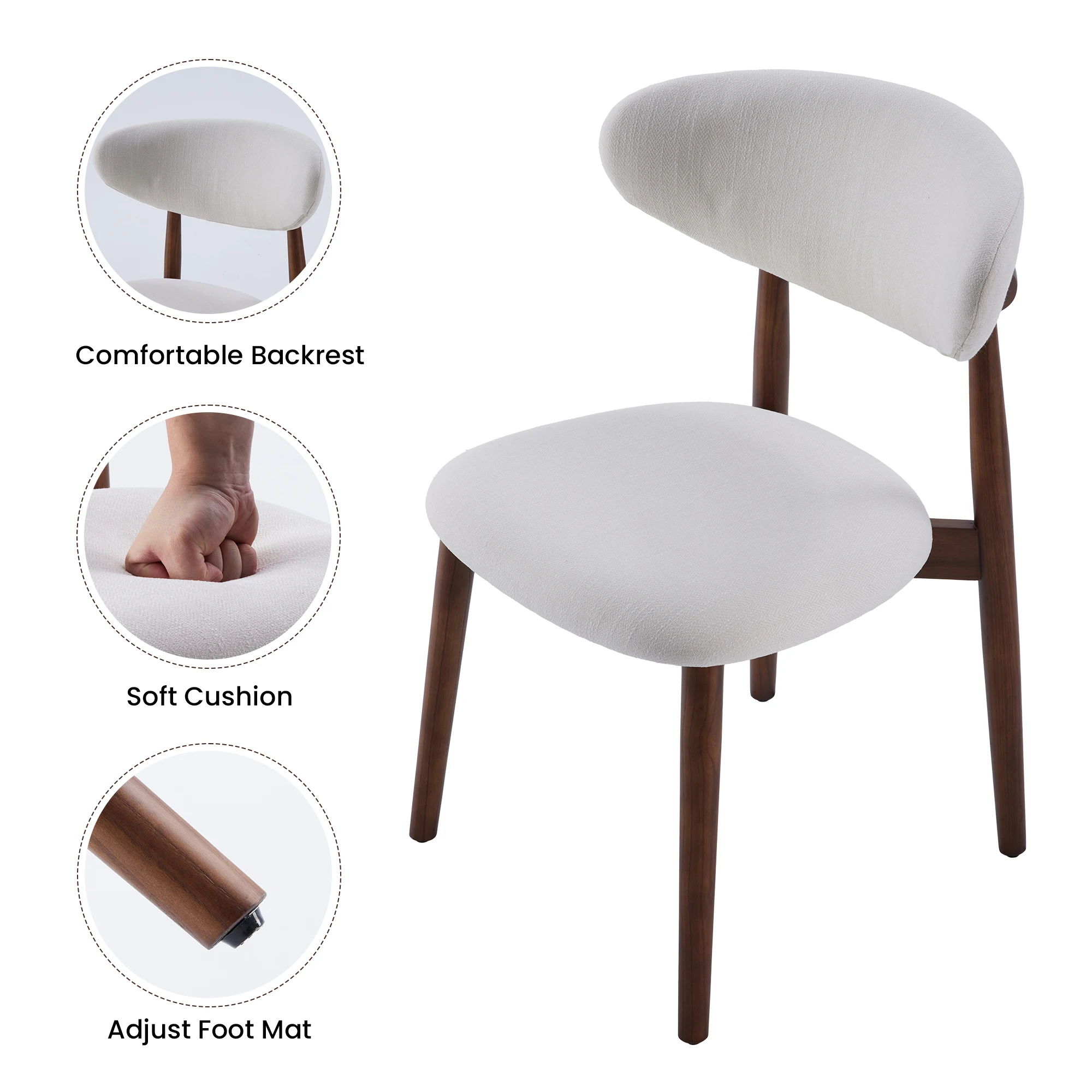 Thumbnail 3 - #18 Compare Upholstered Dining Chairs Before You Buy