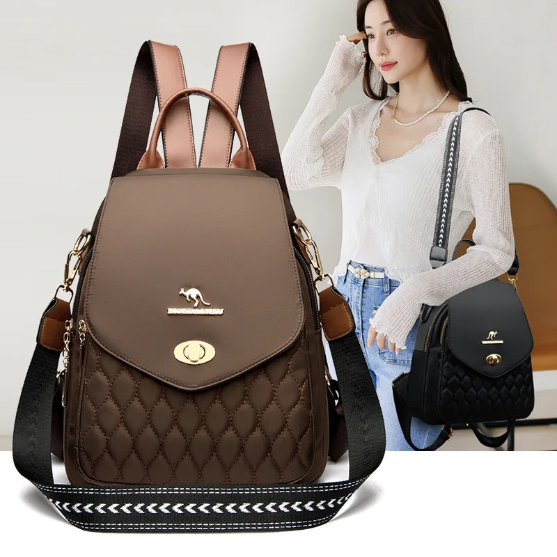 

Женский рюкзак, модный рюкзак в корейском стиле с чехлом для ноутбука, легкая дорожная сумка, подходящая для работы, школы, поездок на работу