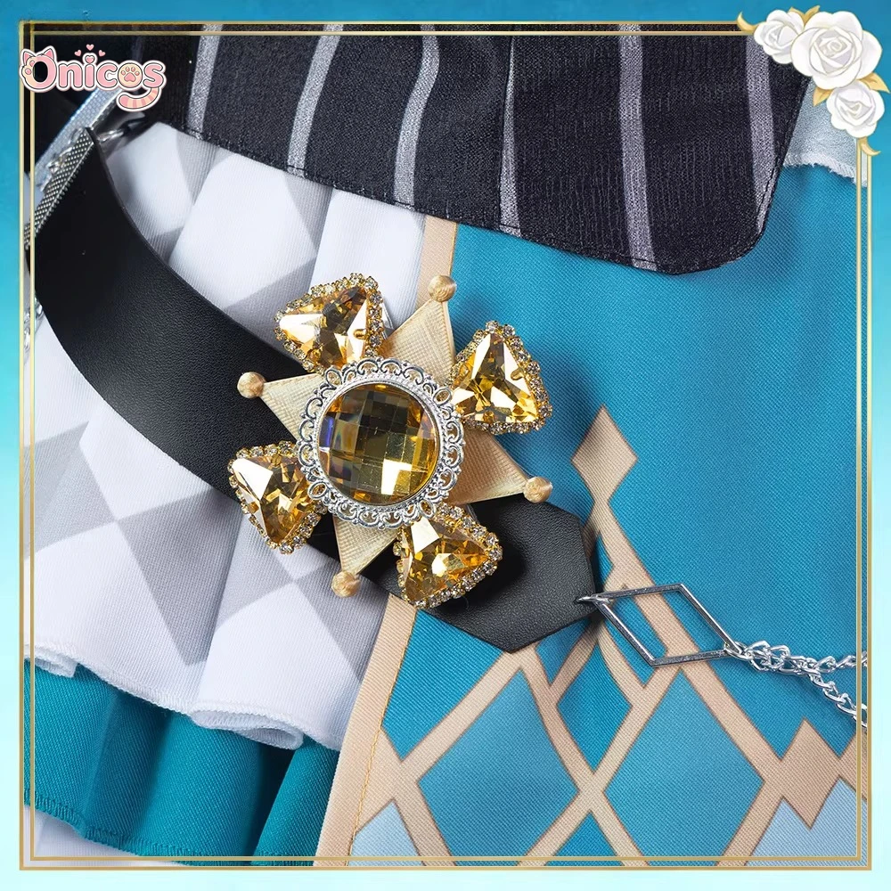 

BanG Dream! Chisato Shirasagi Cosplay Idol Costume Elegant retro Lolita maid style dress Onicos