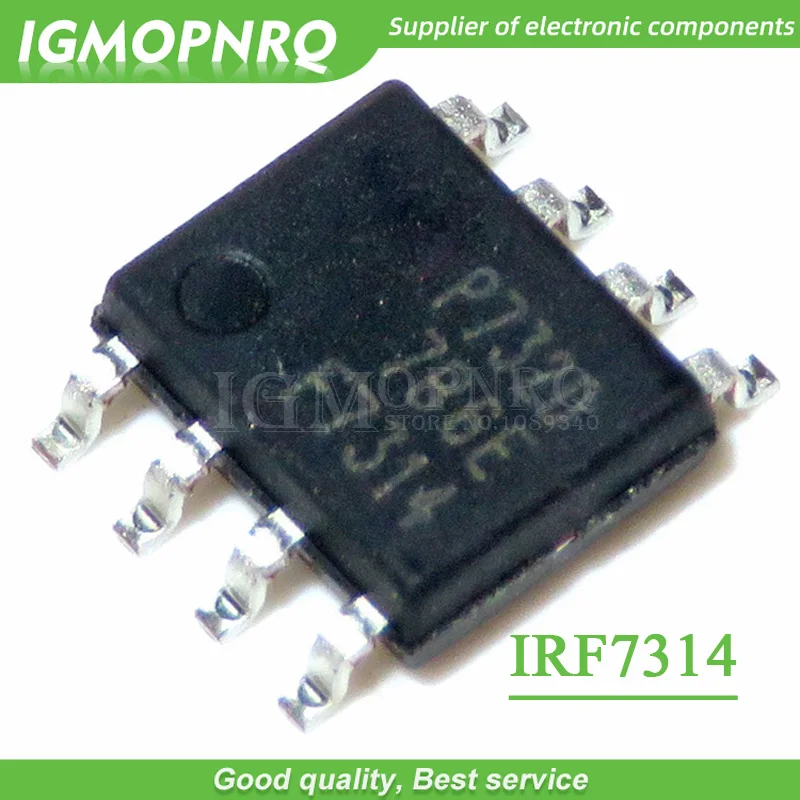 10pcs/lot IRF7314 F7314 SOP-8 P-channel MOS transistor chip New Original Free Shipping