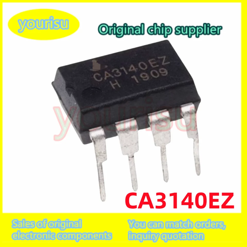 1-100Pcs/Lot Brand new original CA3140 direct plug CA3140EZ DIP-8 operational amplifier chip IC