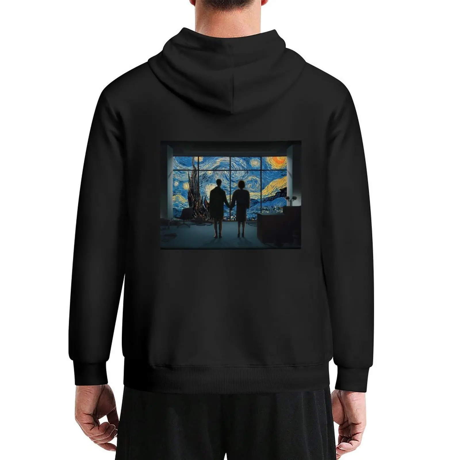 

Fight Club Van Gogh T-Shirt.png Hoodie autumn clothes autumn men's sweat-shirt set big size hoodie