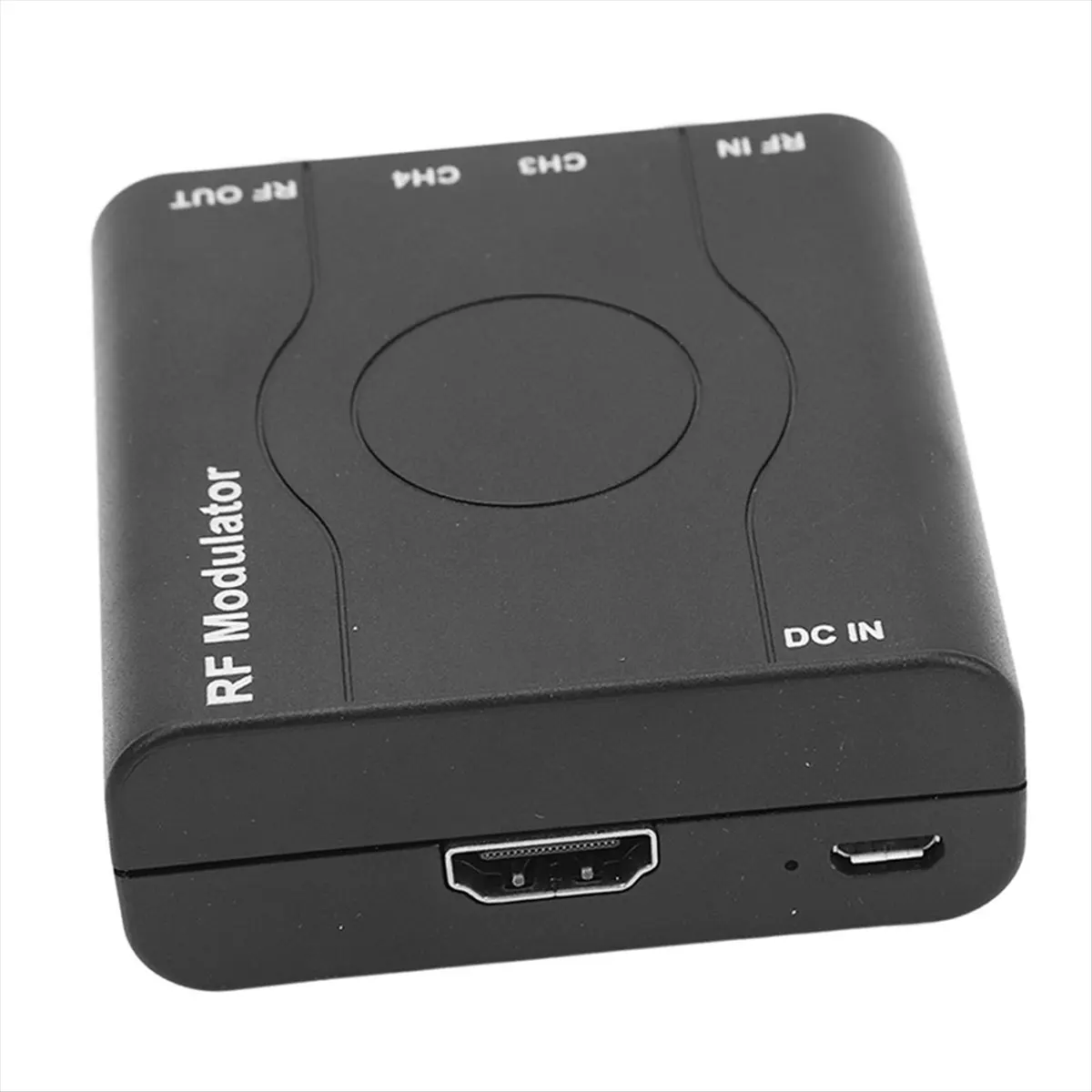 -Compatible RF Modulator Adapter, RF Modulator Coaxial Converter, HD Multimedia Interface to RF Modulator NTSC-A23R