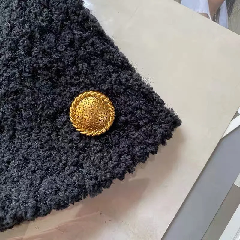 أزرار حروف GG للملابس ، أزرار سترة معدنية ، مواد خياطة ، تصميم فاخر ، أكسسوارات الموضة ، 20 * ، 23 * ، 25 * ، 6 *