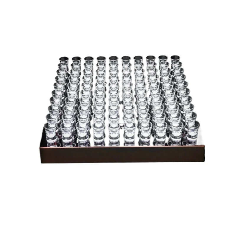 

Bar Supplies Acrylic Creative Light Emitting Diode Glass Display Stand Wine Rack Cocktail Cup Holder Spotlight Glass Service