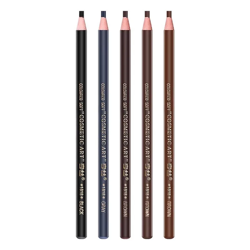 구이Lápiz de cejas Potenciadores de cejas impermeables Cosméticos para cejas de larga duración Tipos profesionales Herramientas de pluma de belleza de colores
