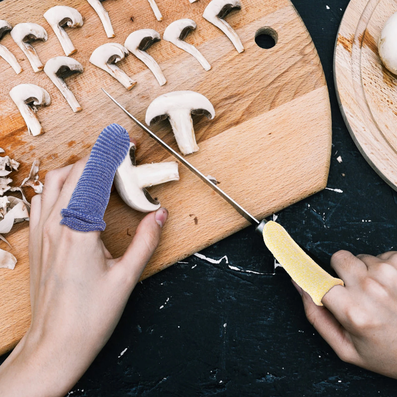 20 قطعة يغطي حماية لنصائح الأصابع قابلة لإعادة الاستخدام مقاومة للاهتراء متعددة الوظائف غطاء للأصابع خفيفة الوزن من القطن لتقوم بها بنفسك المنزلية #4