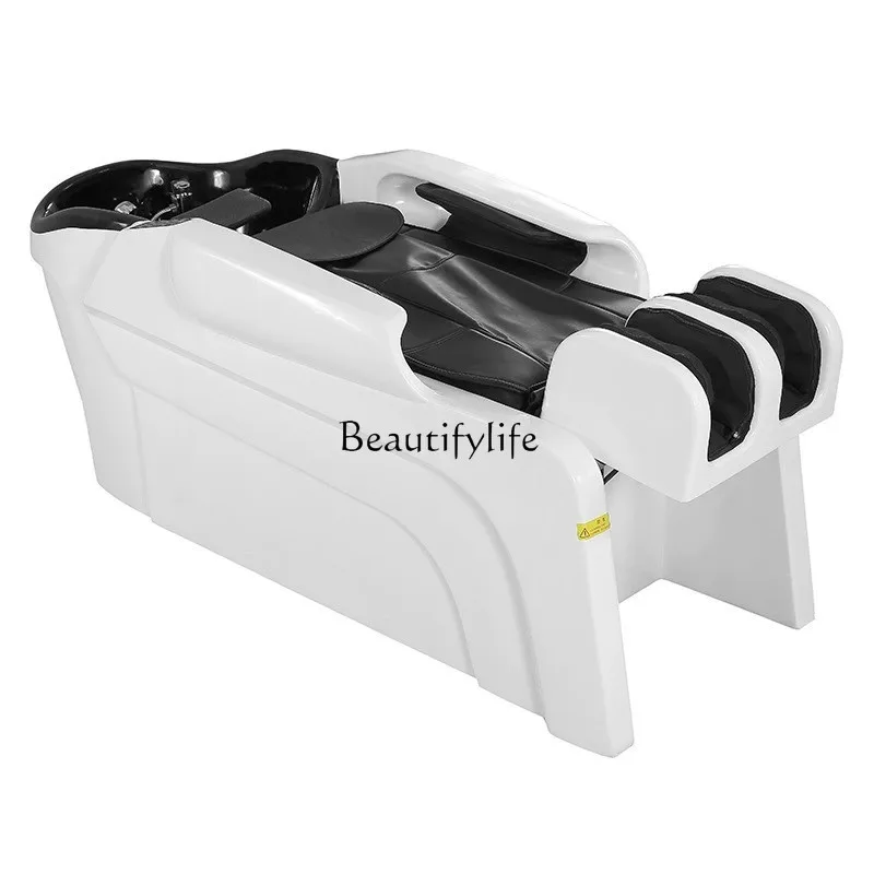 

88.-Intelligent Electric Massage Shampoo Bed Multifunctional Lying Flat Fumigation Head Therapy Thai Flushing Bed