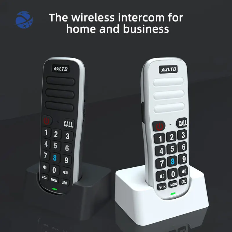 Two-Way Wireless Voice Intercom Doorbell Intercom System For Office And Business Full duplex wireless intercom