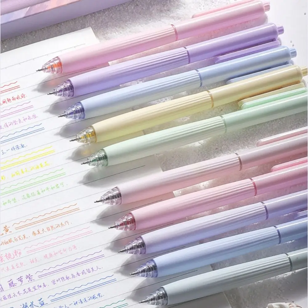 

5 pcs Funny Press Press Color Ballpoint Pen ABS Retractable Student Writing Pen Sign Pen Cartoon Gel Pen Drawing Stationery