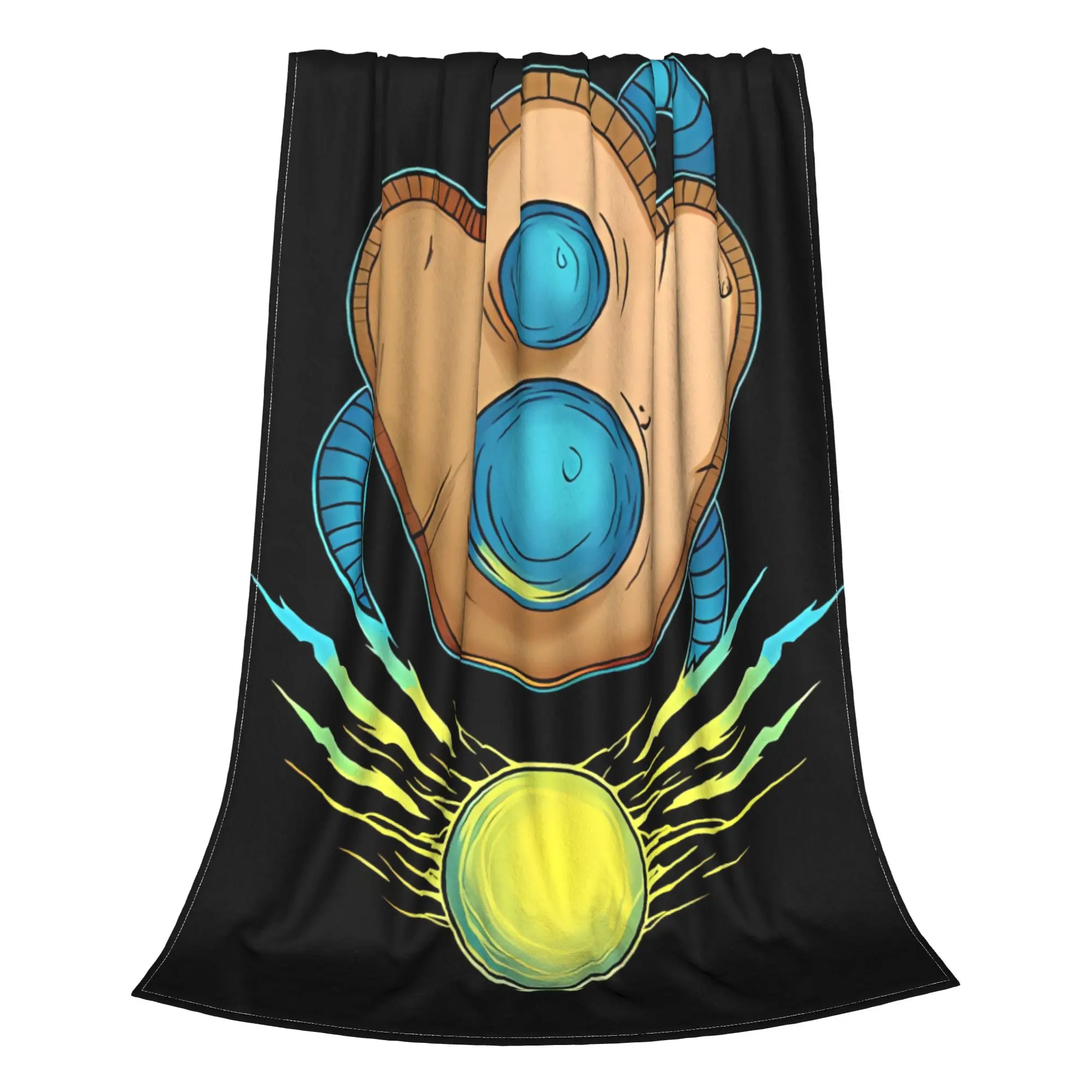1PC Home Cute Room Decor Sapphire Spires Blanket Throw Blanket Slay the Spire Novelty Warm Blanket All Season