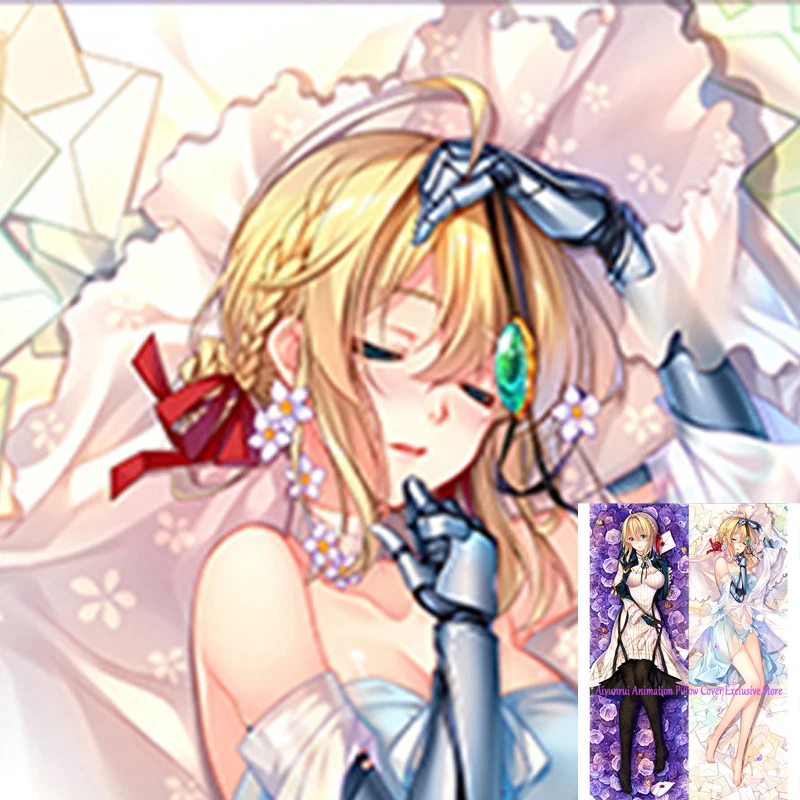 

Anime Pillow Cover Dakimakura Beautiful Girl 2 Side Printed Hugging Body Pillowcase Cushion Cover Bedding Young Girl Tits