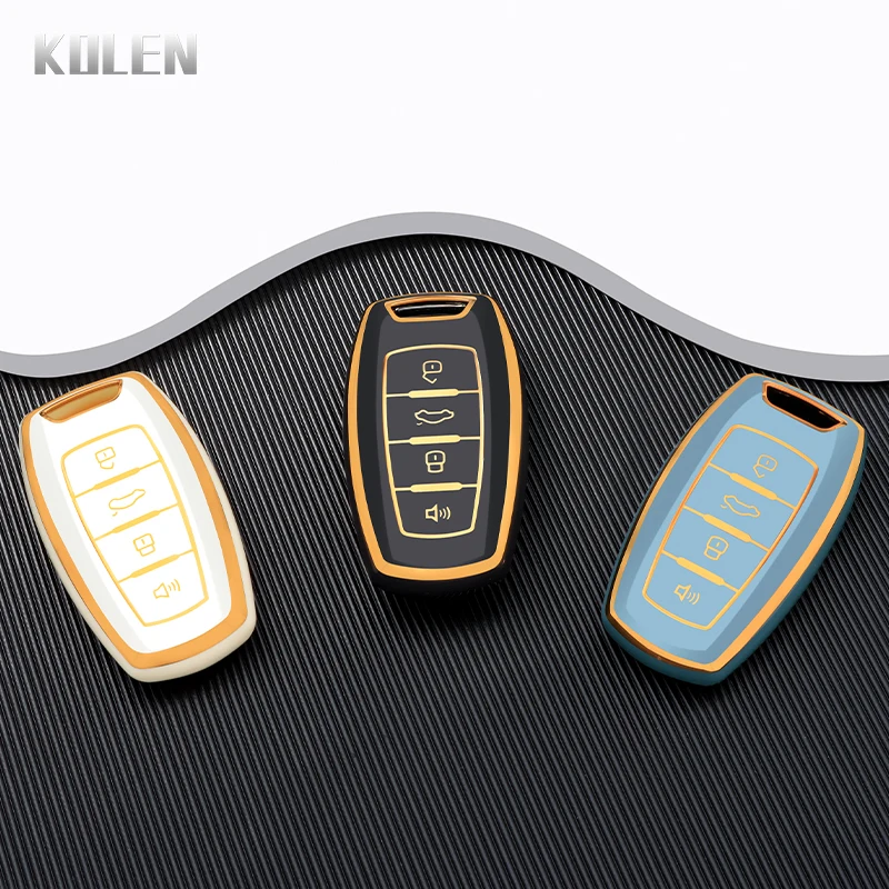 TPU Car Remote Key Cover Case Shell Fob For Great Wall Haval Havor Coupe H6 H7 H8 H9 H4 F5 F7 H2S Jolion Dargo Auto Accessories