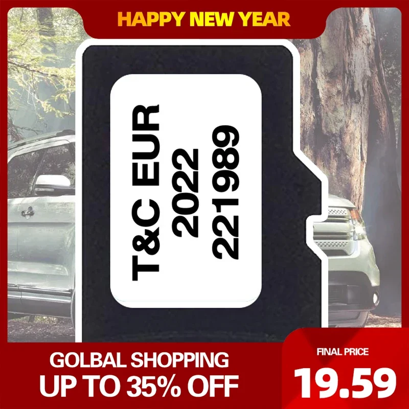 

Сенсорная и подключенная карта обновления навигационной системы, ЕС, Турция, 2022, для Opel Corsa Antara Zafira, автомобильная GPS-навигация, TF-карта, спутниковая навигация