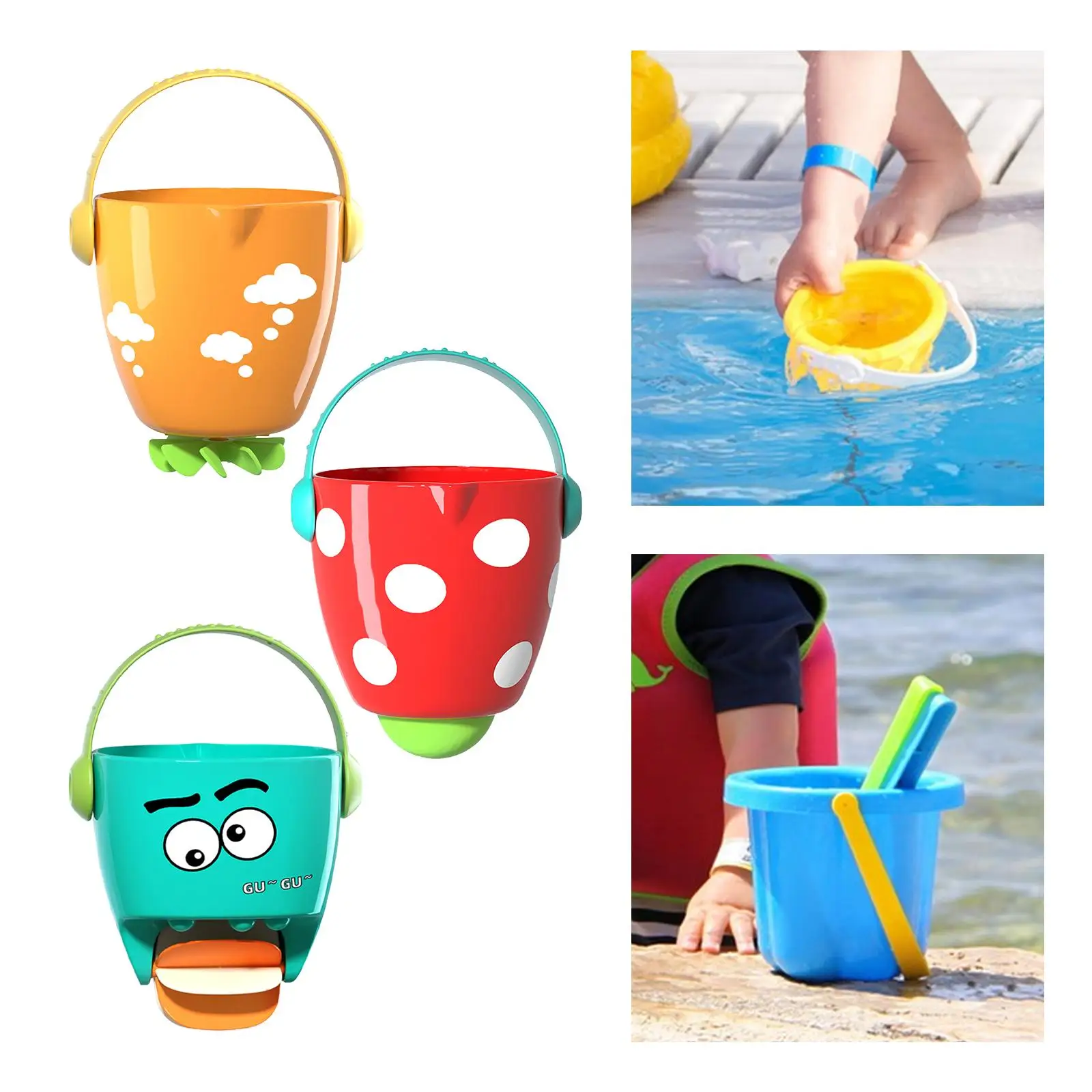 Sand Playing Basket Cartoon Bathing Toy Swimming Toy Bathroom Toy Baby Bath Toy for Kids Swimming Pool Girls Boys Bathtub Beach