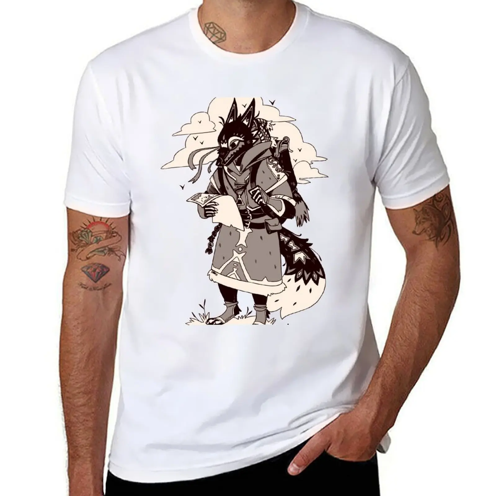 

FOUND T-Shirt man t shirt heavy cotton t shirt man casual