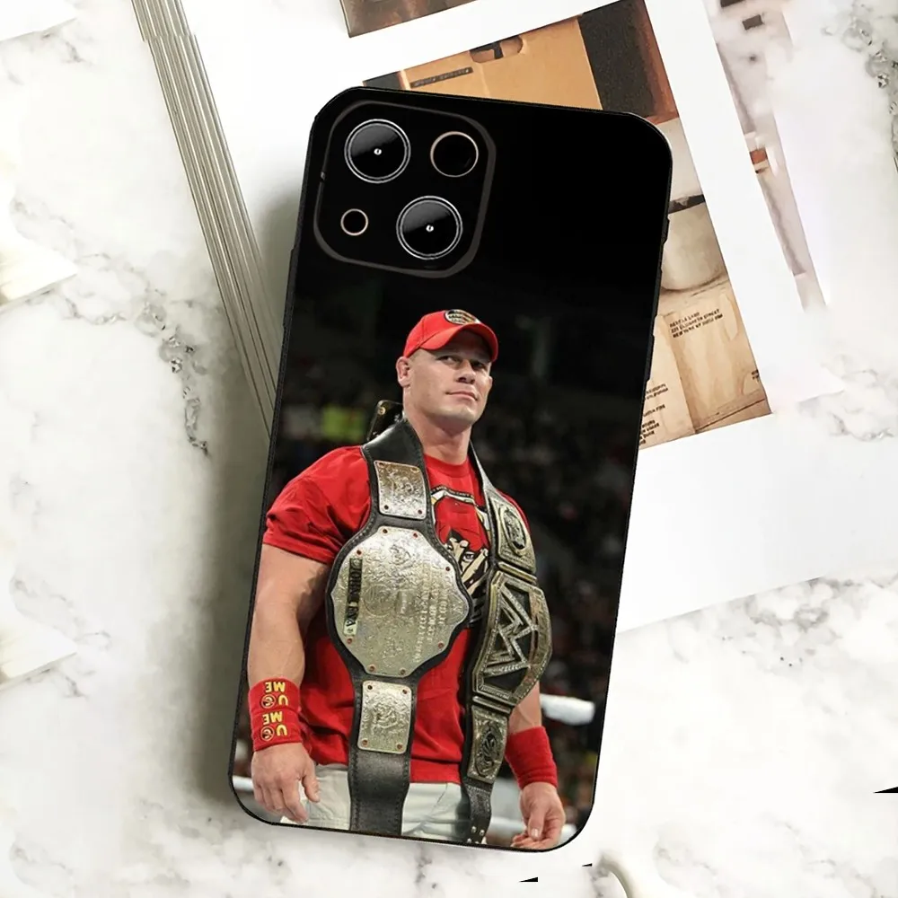 John Cena Wrestling Star Actor  Phone Case  For IPHONE 15,13,14,12,Mini ,11, Xr, X ,Xs Pro Max 8, 7 Plus Back Cover image 6