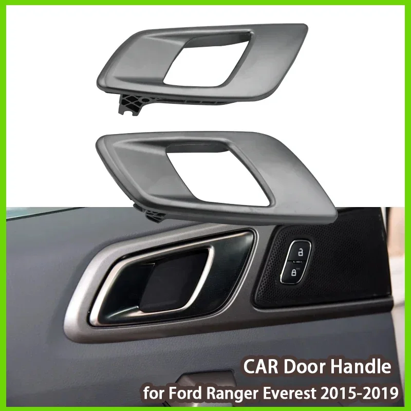 

1-2pcs AB3921971 AB3921970 Silver Door Inner Handle for Ford Ranger Everest 2015-2019 Front Right Left Interior Door Handle