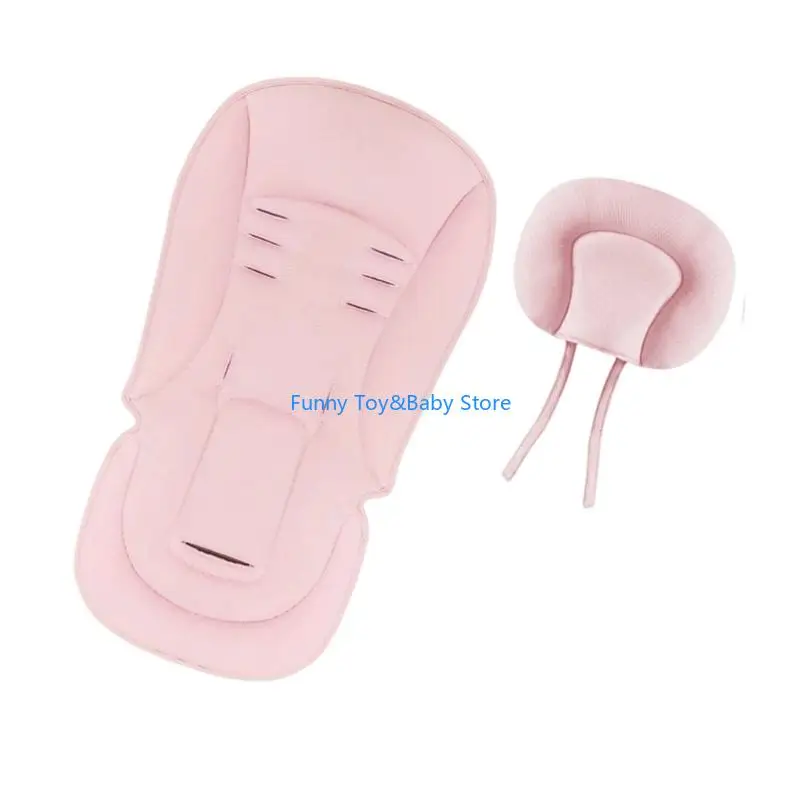 ملحقات عربات الأطفال المريحة، حواف معززة، وسادة قطنية قابلة للغسل في الغسالة C90B #3