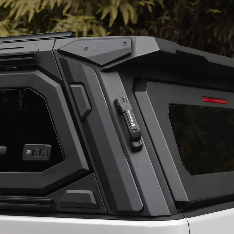 4x4 Offroad Aluminum Hardtop Canopy, Waterproof Locking Camper Truck Topper for Gladiator JT view 3